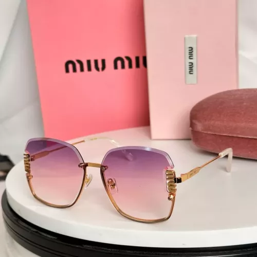 Wholesale MIU MIU AAA Quality Sunglasses #1367077 $60.00 USD, Wholesale Quality Replica MIU MIU AAA Sunglasses