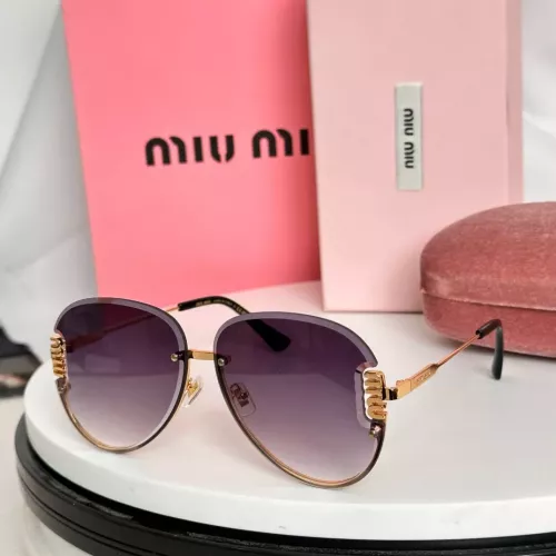 Wholesale MIU MIU AAA Quality Sunglasses #1367085 $60.00 USD, Wholesale Quality Replica MIU MIU AAA Sunglasses
