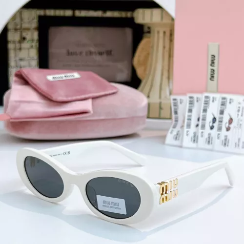 Wholesale MIU MIU AAA Quality Sunglasses #1367094 $64.00 USD, Wholesale Quality Replica MIU MIU AAA Sunglasses