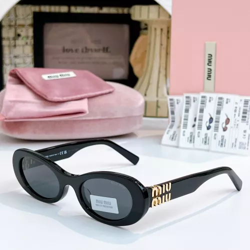 Wholesale MIU MIU AAA Quality Sunglasses #1367098 $64.00 USD, Wholesale Quality Replica MIU MIU AAA Sunglasses