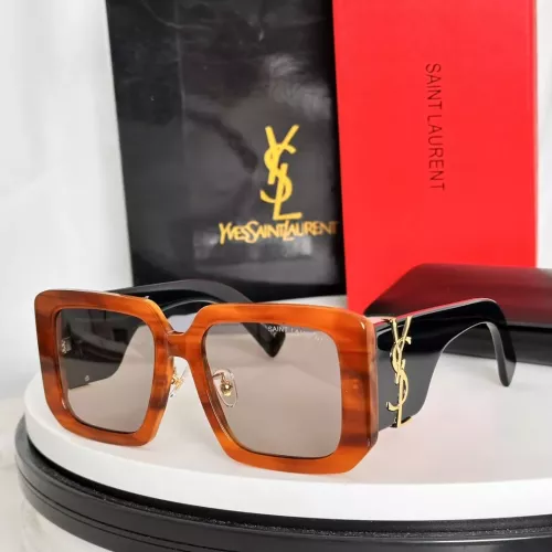Wholesale Yves Saint Laurent YSL AAA Quality Sunglasses #1367112 $60.00 USD, Wholesale Quality Replica Yves Saint Laurent YSL AAA Quality Sunglasses