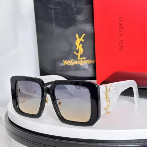 Wholesale Yves Saint Laurent YSL AAA Quality Sunglasses #1367115 $60.00 USD, Wholesale Quality Replica Yves Saint Laurent YSL AAA Quality Sunglasses