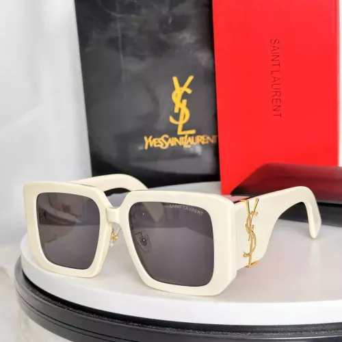 Wholesale Yves Saint Laurent YSL AAA Quality Sunglasses #1367116 $60.00 USD, Wholesale Quality Replica Yves Saint Laurent YSL AAA Quality Sunglasses