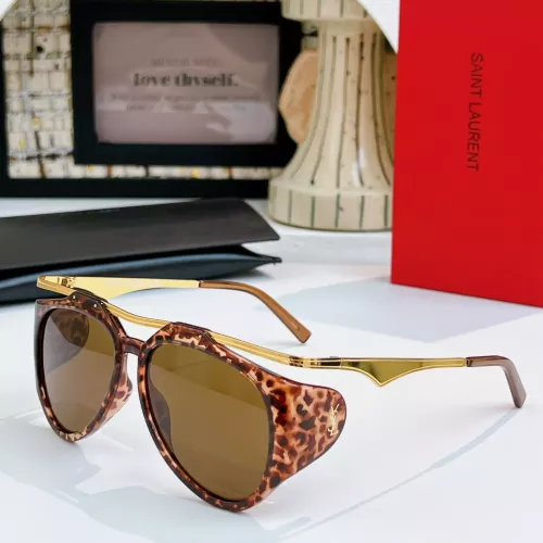 Wholesale Yves Saint Laurent YSL AAA Quality Sunglasses #1367122 $64.00 USD, Wholesale Quality Replica Yves Saint Laurent YSL AAA Quality Sunglasses
