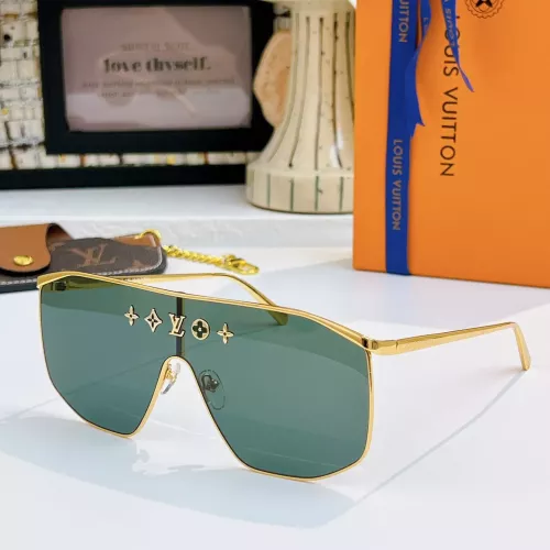 Wholesale Louis Vuitton AAA Quality Sunglasses #1367147 $60.00 USD, Wholesale Quality Replica Louis Vuitton AAA Quality Sunglasses
