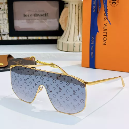 Wholesale Louis Vuitton AAA Quality Sunglasses #1367151 $60.00 USD, Wholesale Quality Replica Louis Vuitton AAA Quality Sunglasses