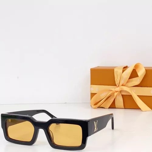 Wholesale Louis Vuitton AAA Quality Sunglasses #1367161 $60.00 USD, Wholesale Quality Replica Louis Vuitton AAA Quality Sunglasses