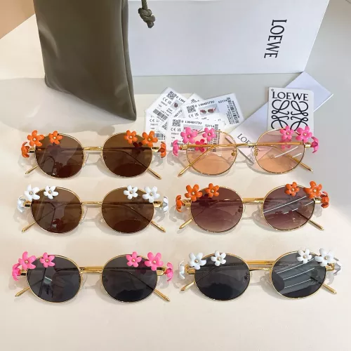 Replica LOEWE AAA Quality Sunglasses #1367163 $60.00 USD for Wholesale