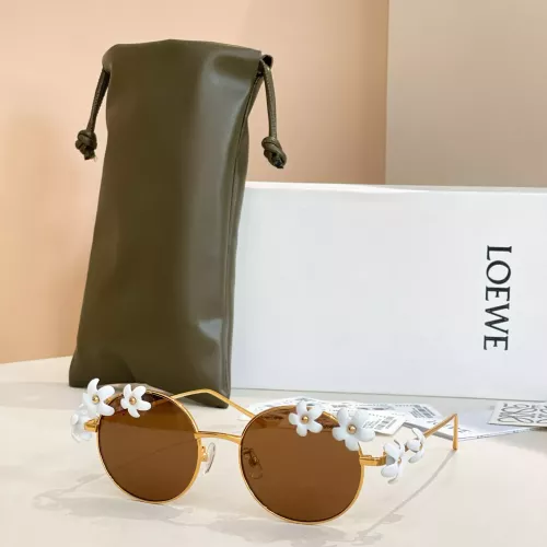 Wholesale LOEWE AAA Quality Sunglasses #1367165 $60.00 USD, Wholesale Quality Replica LOEWE AAA Quality Sunglasses