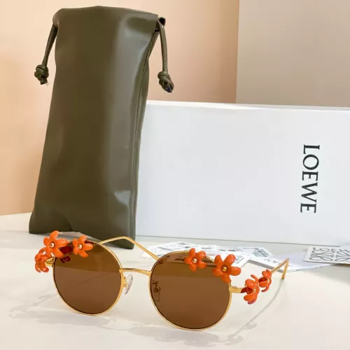 Wholesale LOEWE AAA Quality Sunglasses #1367166 $60.00 USD, Wholesale Quality Replica LOEWE AAA Quality Sunglasses