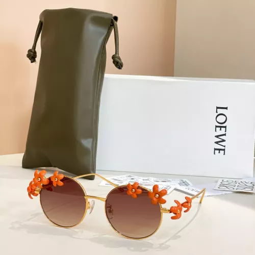 Wholesale LOEWE AAA Quality Sunglasses #1367167 $60.00 USD, Wholesale Quality Replica LOEWE AAA Quality Sunglasses