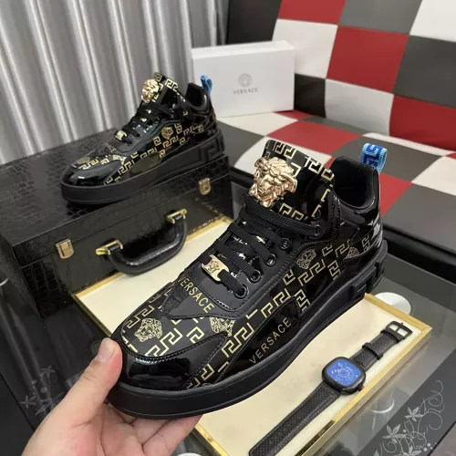 Wholesale Versace Casual Shoes For Men #1367228 $80.00 USD, Wholesale Quality Replica Versace Casual Shoes