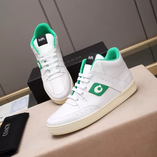 Wholesale Coach High Tops Shoes For Men #1367259 $85.00 USD, Wholesale Quality Replica Coach High Tops Shoes