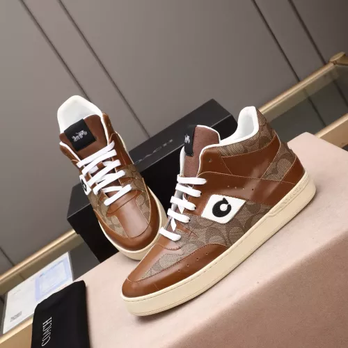 Wholesale Coach High Tops Shoes For Men #1367260 $85.00 USD, Wholesale Quality Replica Coach High Tops Shoes