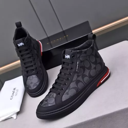 Wholesale Coach High Tops Shoes For Men #1367264 $85.00 USD, Wholesale Quality Replica Coach High Tops Shoes