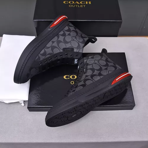 Replica Coach High Tops Shoes For Men #1367264 $85.00 USD for Wholesale