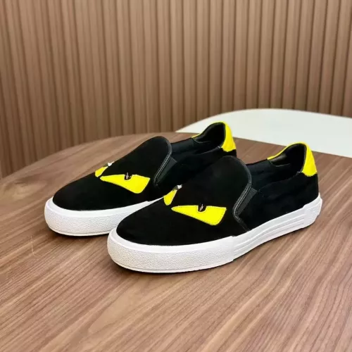 Wholesale Fendi Casual Shoes For Men #1367292 $60.00 USD, Wholesale Quality Replica Fendi Casual Shoes