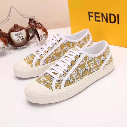 Wholesale Fendi Casual Shoes For Men #1367294 $68.00 USD, Wholesale Quality Replica Fendi Casual Shoes