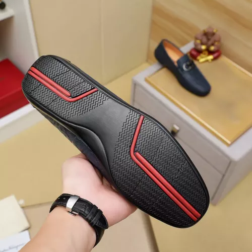 Replica Salvatore Ferragamo Leather Shoes For Men #1367299 $72.00 USD for Wholesale