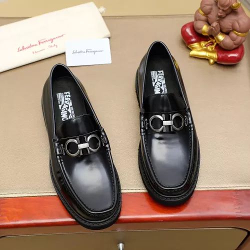 Wholesale Salvatore Ferragamo Leather Shoes For Men #1367302 $96.00 USD, Wholesale Quality Replica Salvatore Ferragamo Leather Shoes