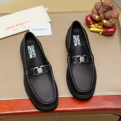 Wholesale Salvatore Ferragamo Leather Shoes For Men #1367303 $96.00 USD, Wholesale Quality Replica Salvatore Ferragamo Leather Shoes