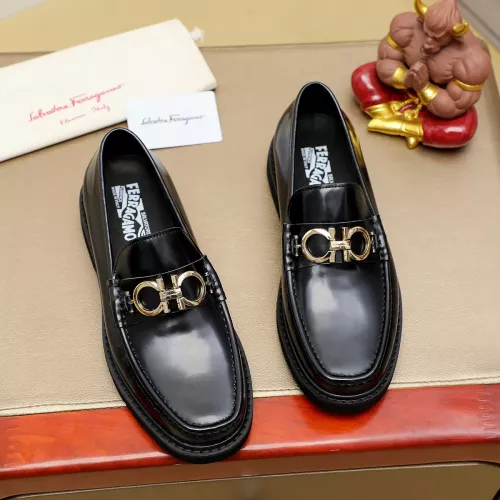 Wholesale Salvatore Ferragamo Leather Shoes For Men #1367307 $96.00 USD, Wholesale Quality Replica Salvatore Ferragamo Leather Shoes