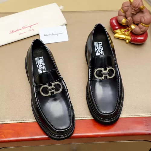 Wholesale Salvatore Ferragamo Leather Shoes For Men #1367308 $96.00 USD, Wholesale Quality Replica Salvatore Ferragamo Leather Shoes