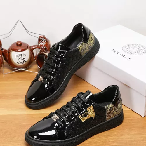 Wholesale Versace Casual Shoes For Men #1367311 $72.00 USD, Wholesale Quality Replica Versace Casual Shoes