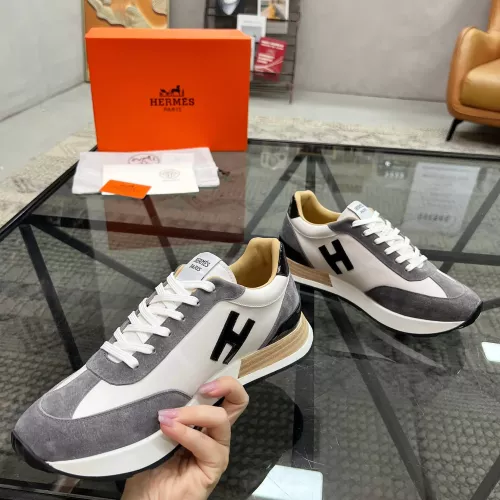 Replica Hermes Casual Shoes For Men #1367346 $82.00 USD for Wholesale