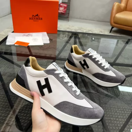 Replica Hermes Casual Shoes For Men #1367346 $82.00 USD for Wholesale
