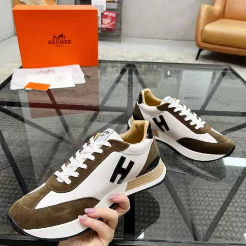 Replica Hermes Casual Shoes For Men #1367352 $82.00 USD for Wholesale
