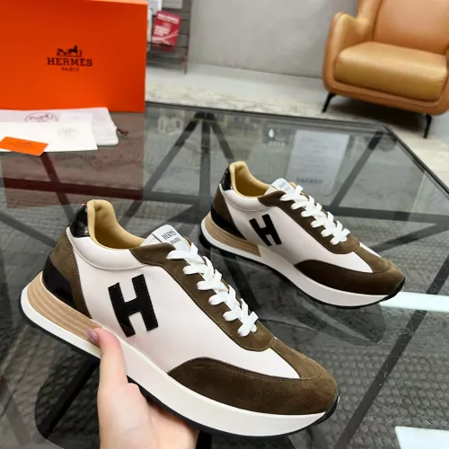 Replica Hermes Casual Shoes For Men #1367352 $82.00 USD for Wholesale