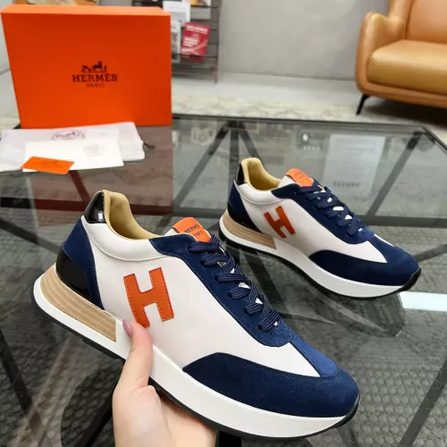 Replica Hermes Casual Shoes For Men #1367353 $82.00 USD for Wholesale