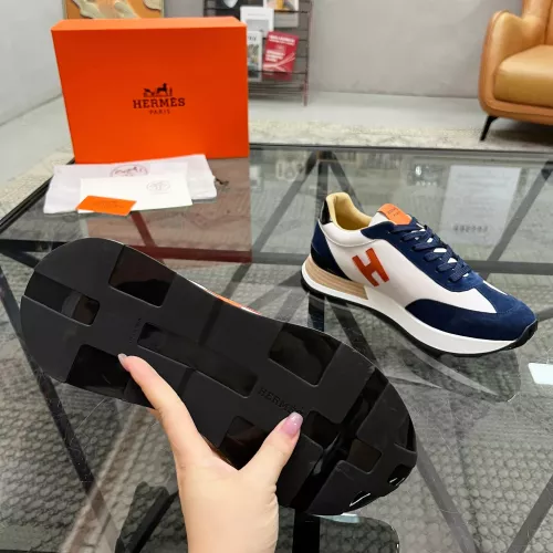 Replica Hermes Casual Shoes For Men #1367353 $82.00 USD for Wholesale