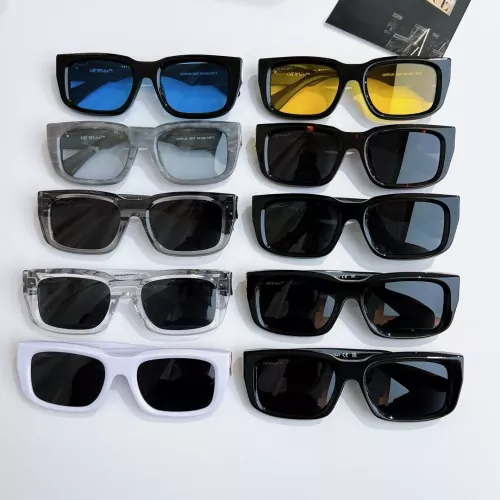 Replica Off-White AAA Quality Sunglasses #1367378 $64.00 USD for Wholesale