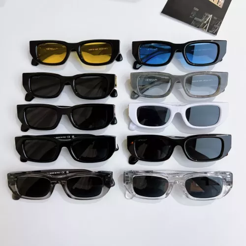 Replica Off-White AAA Quality Sunglasses #1367388 $64.00 USD for Wholesale