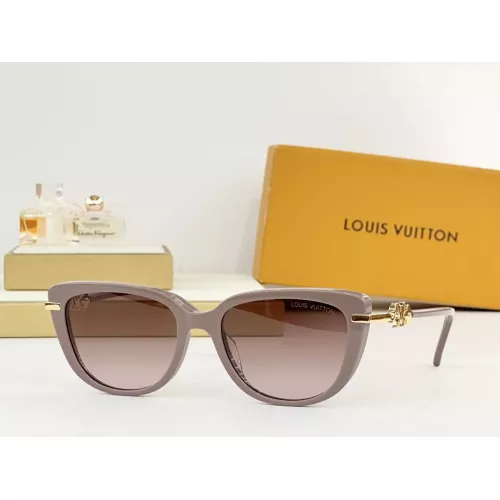 Wholesale Louis Vuitton AAA Quality Sunglasses #1367411 $60.00 USD, Wholesale Quality Replica Louis Vuitton AAA Quality Sunglasses