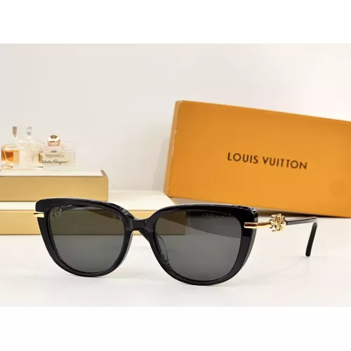 Wholesale Louis Vuitton AAA Quality Sunglasses #1367413 $60.00 USD, Wholesale Quality Replica Louis Vuitton AAA Quality Sunglasses