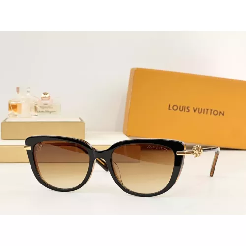 Wholesale Louis Vuitton AAA Quality Sunglasses #1367414 $60.00 USD, Wholesale Quality Replica Louis Vuitton AAA Quality Sunglasses