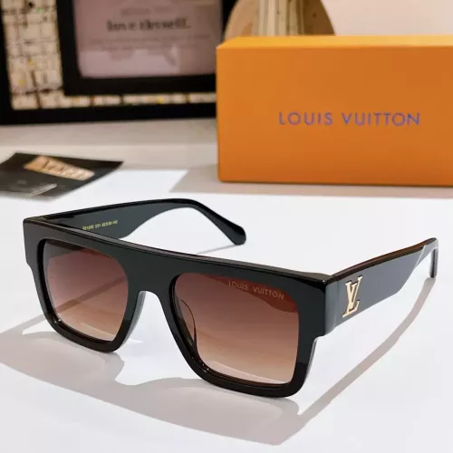 Wholesale Louis Vuitton AAA Quality Sunglasses #1367423 $45.00 USD, Wholesale Quality Replica Louis Vuitton AAA Quality Sunglasses