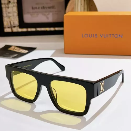 Wholesale Louis Vuitton AAA Quality Sunglasses #1367426 $45.00 USD, Wholesale Quality Replica Louis Vuitton AAA Quality Sunglasses