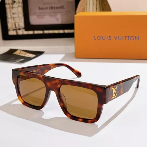 Wholesale Louis Vuitton AAA Quality Sunglasses #1367427 $45.00 USD, Wholesale Quality Replica Louis Vuitton AAA Quality Sunglasses