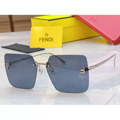 Wholesale Fendi AAA Quality Sunglasses #1367477 $60.00 USD, Wholesale Quality Replica Fendi AAA Quality Sunglasses