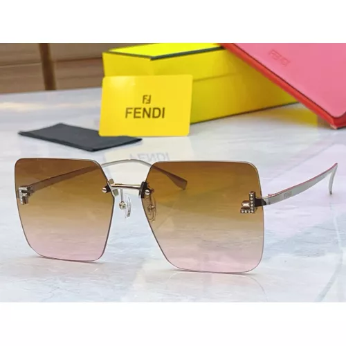 Wholesale Fendi AAA Quality Sunglasses #1367481 $60.00 USD, Wholesale Quality Replica Fendi AAA Quality Sunglasses