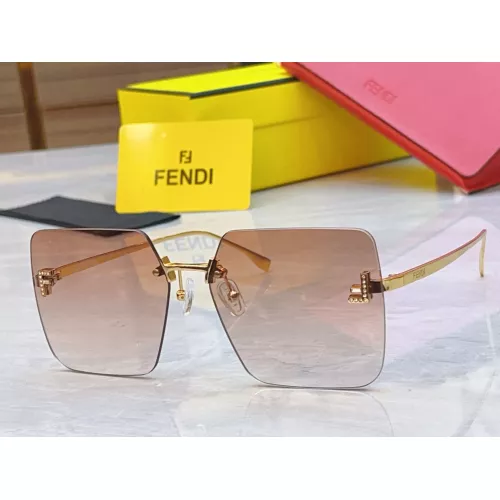 Wholesale Fendi AAA Quality Sunglasses #1367483 $60.00 USD, Wholesale Quality Replica Fendi AAA Quality Sunglasses