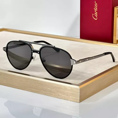 Wholesale Cartier AAA Quality Sunglassess #1367503 $68.00 USD, Wholesale Quality Replica Cartier AAA Quality Sunglassess
