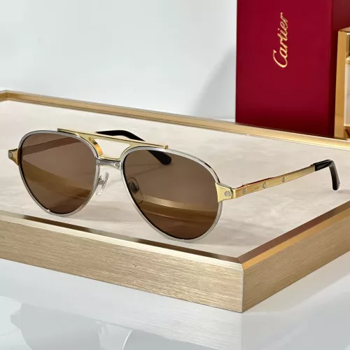 Wholesale Cartier AAA Quality Sunglassess #1367506 $68.00 USD, Wholesale Quality Replica Cartier AAA Quality Sunglassess