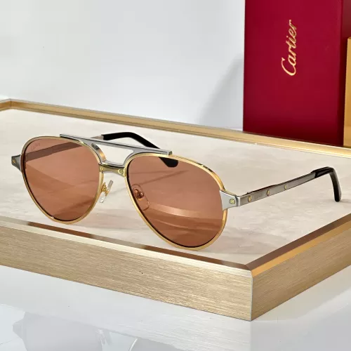 Wholesale Cartier AAA Quality Sunglassess #1367507 $68.00 USD, Wholesale Quality Replica Cartier AAA Quality Sunglassess