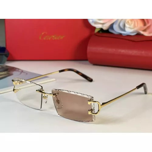 Wholesale Cartier AAA Quality Sunglassess #1367513 $68.00 USD, Wholesale Quality Replica Cartier AAA Quality Sunglassess