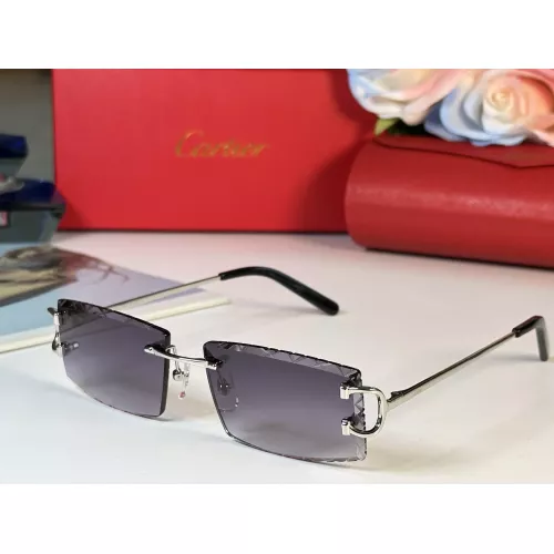 Wholesale Cartier AAA Quality Sunglassess #1367516 $60.00 USD, Wholesale Quality Replica Cartier AAA Quality Sunglassess
